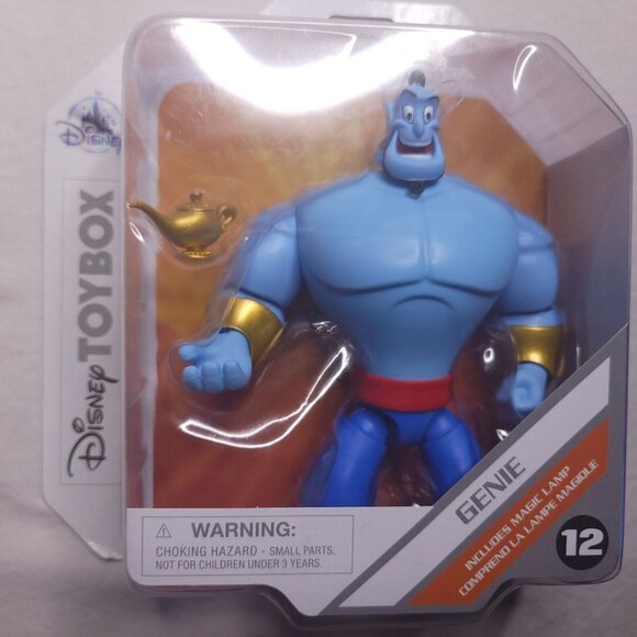 Disney Toybox Genie with Lamp Action Figure from Aladdin New - Picture 5 of 5